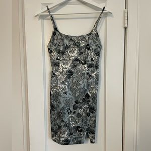 Wild Fable Satin Floral Mini Dress XS